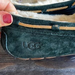 Black UGG women's slippers. Women's size 8.